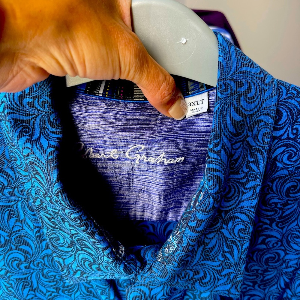 Long sleeve forma shirts from Robert Graham. Each shirt is $55